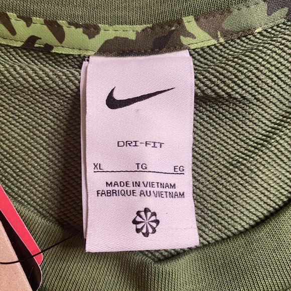 Nike On Field Ohio State Buckeyes Salute to Service Sweatshirt Mens Green XL New - Picture 9 of 15